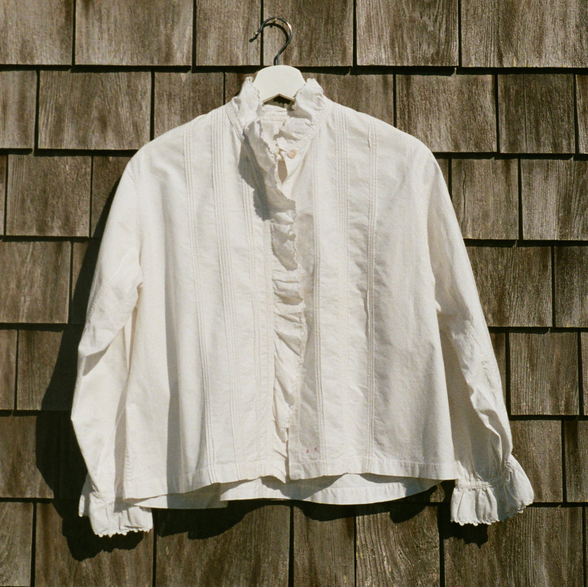 トップス vrisko vintage 1930 French Cotton Blouse Vintage 1950's French Blouse, Sweet Vintage Tops & Blouses