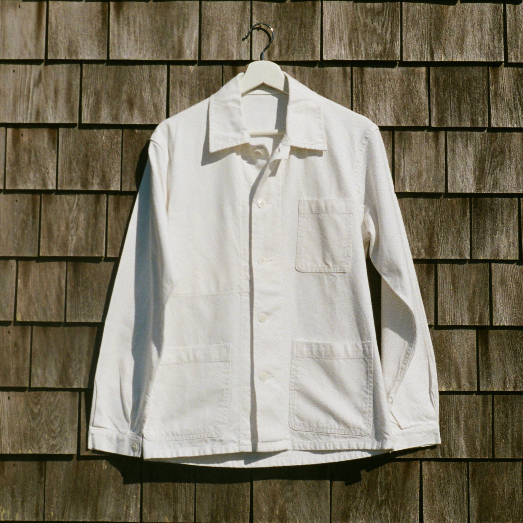 Vintage White Chore Jacket – Tori Jones Studio