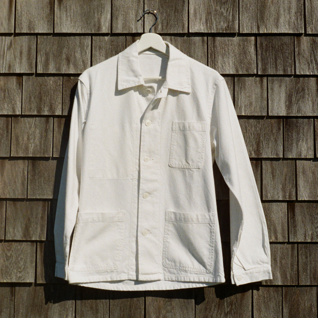 Vintage White Chore Jacket