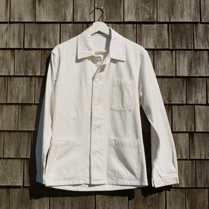 Vintage White Chore Jacket