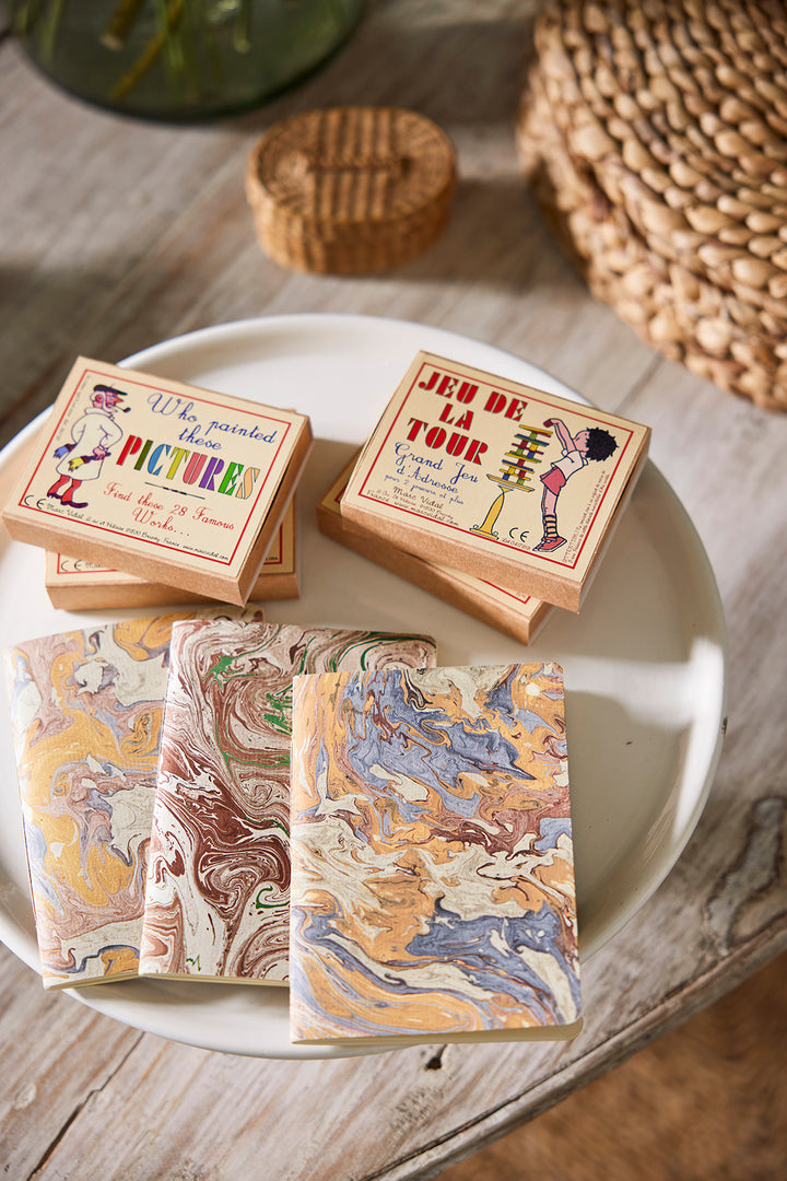 Small Marbleized Notebooks from Madrid, Group 2