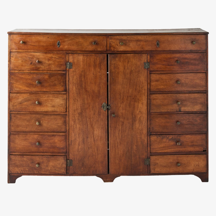Antique French Walnut Cabinet, 19th Century