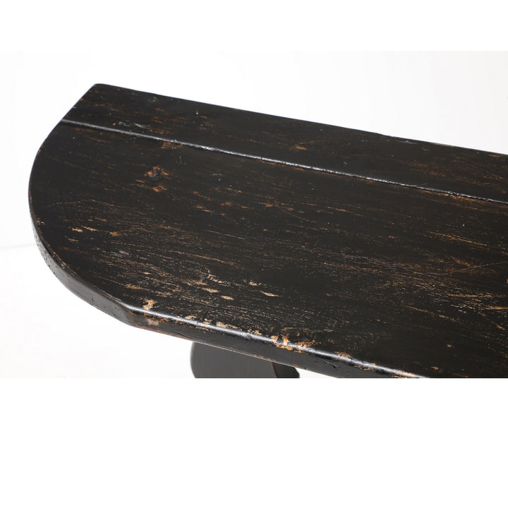 Pair of Antique French Ebony Consoles