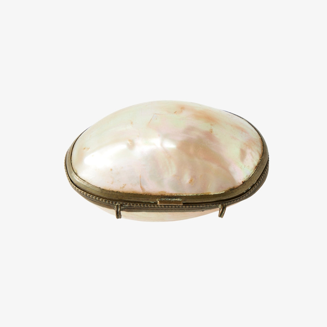 Folk Art Shell Box 1