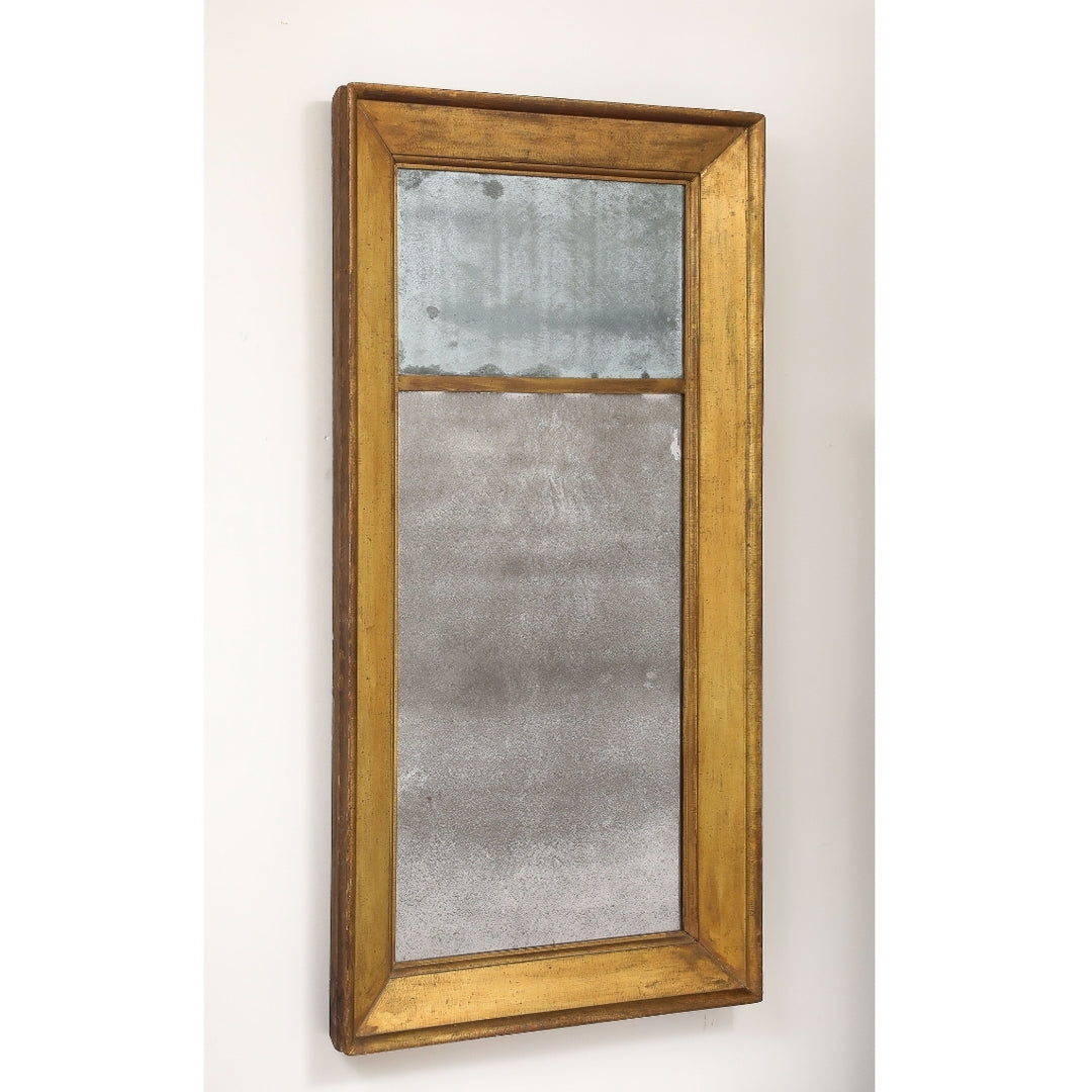 Antique Gilt Mirror with Original Glass, 19th Century