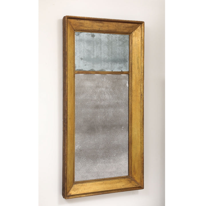 Antique Gilt Mirror with Original Glass, 19th Century