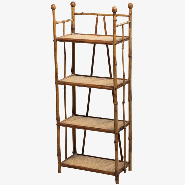 Vintage Bamboo Shelf