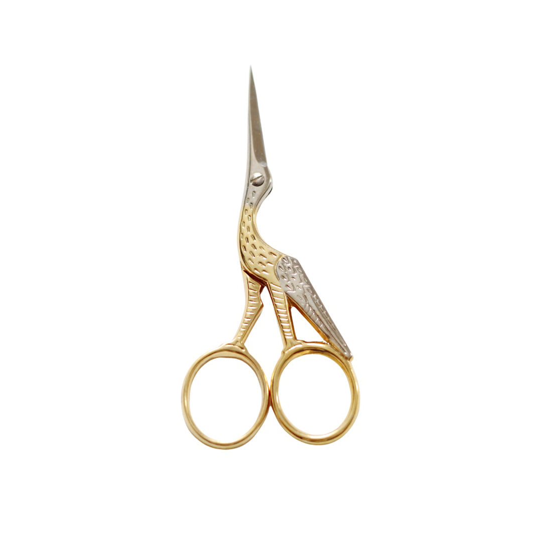 Gold-Plated Crane Scissors