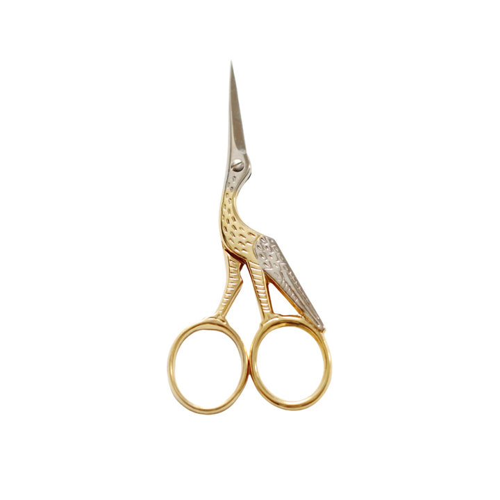 Gold-Plated Crane Scissors