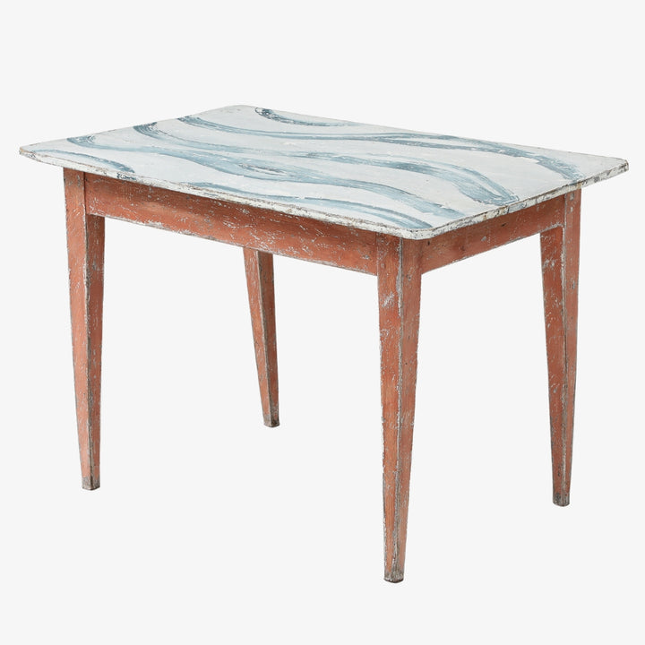 Antique Side Table, Original Paint