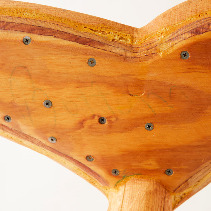 Vintage Whale Sculpture