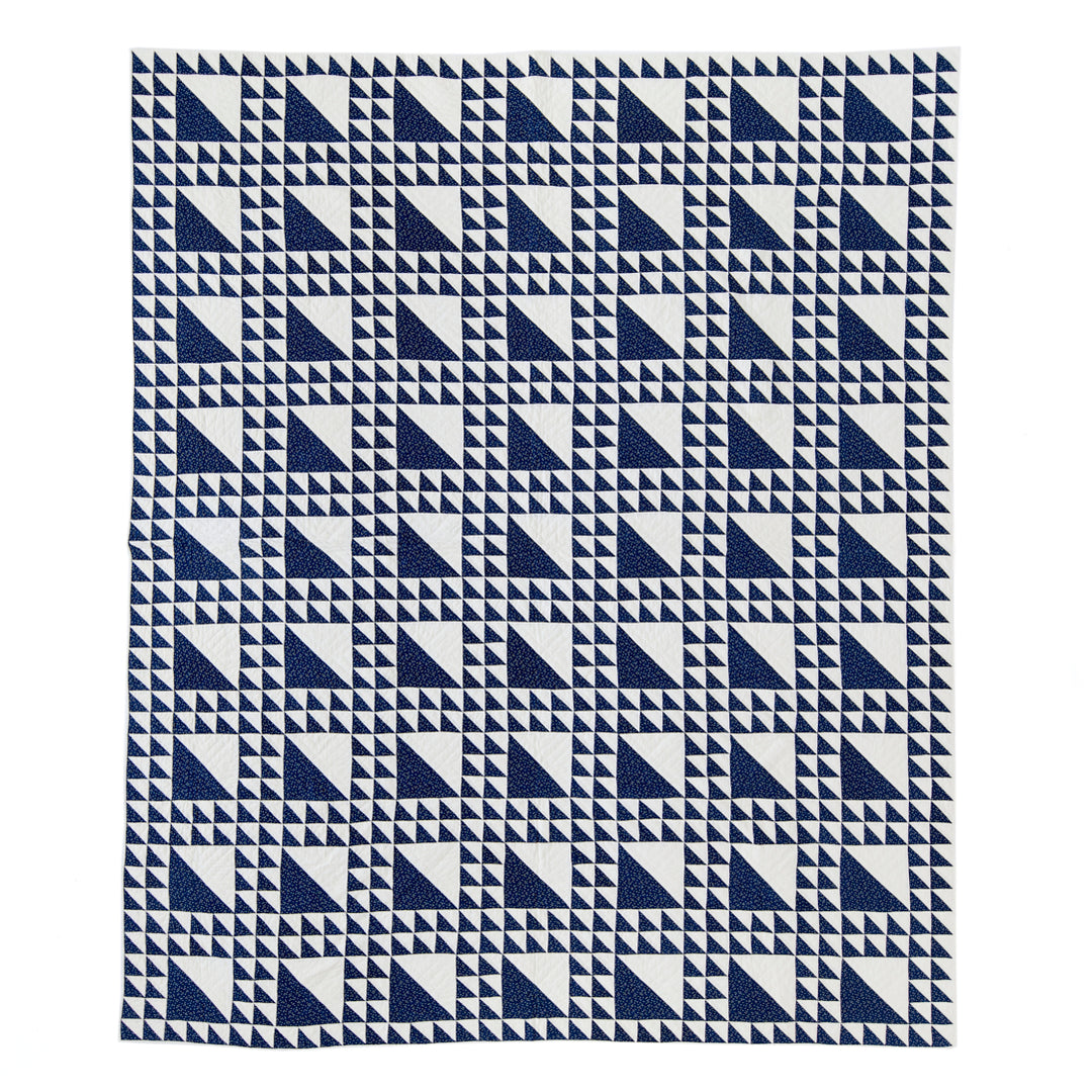 Antique Lady of the Lake Indigo Quilt