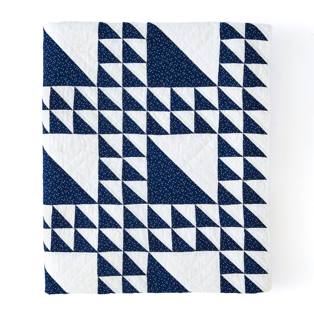 Antique Lady of the Lake Indigo Quilt