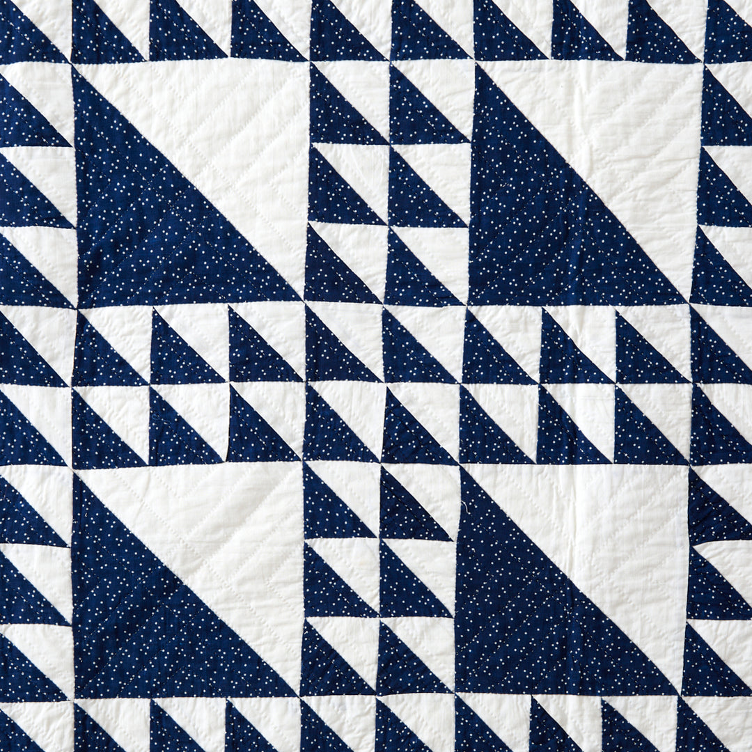 Antique Lady of the Lake Indigo Quilt