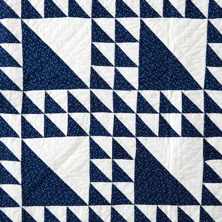 Antique Lady of the Lake Indigo Quilt