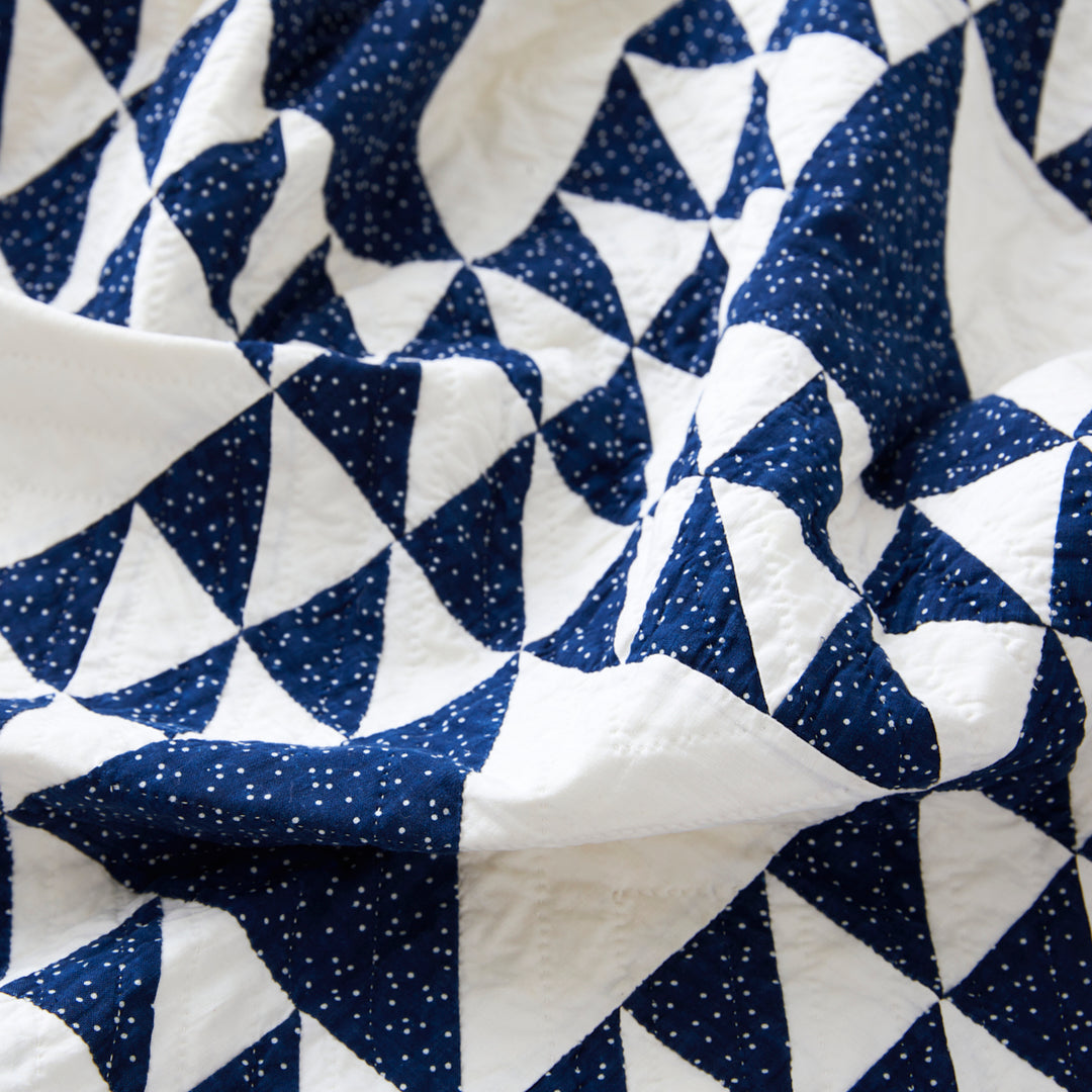 Antique Lady of the Lake Indigo Quilt