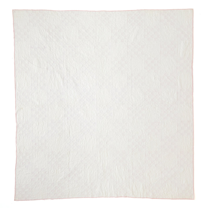 Vintage Gingham Double Irish Chain Quilt