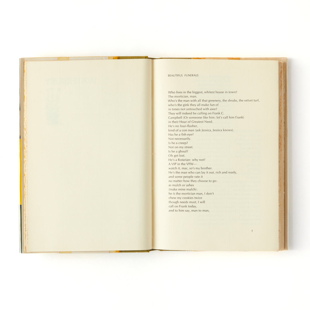 James Schuyler, Hymn to Life, Cover by Fairfield Porter