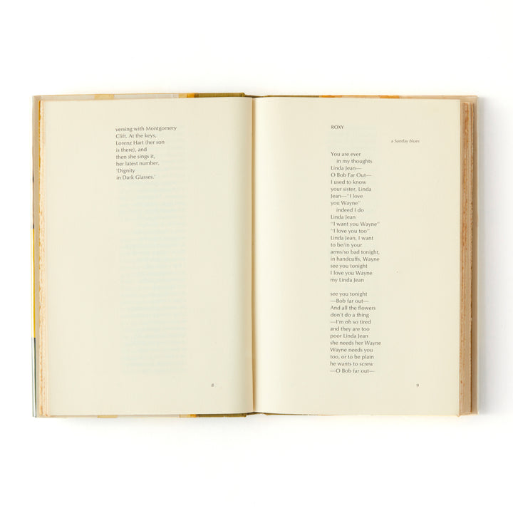 James Schuyler, Hymn to Life, Cover by Fairfield Porter