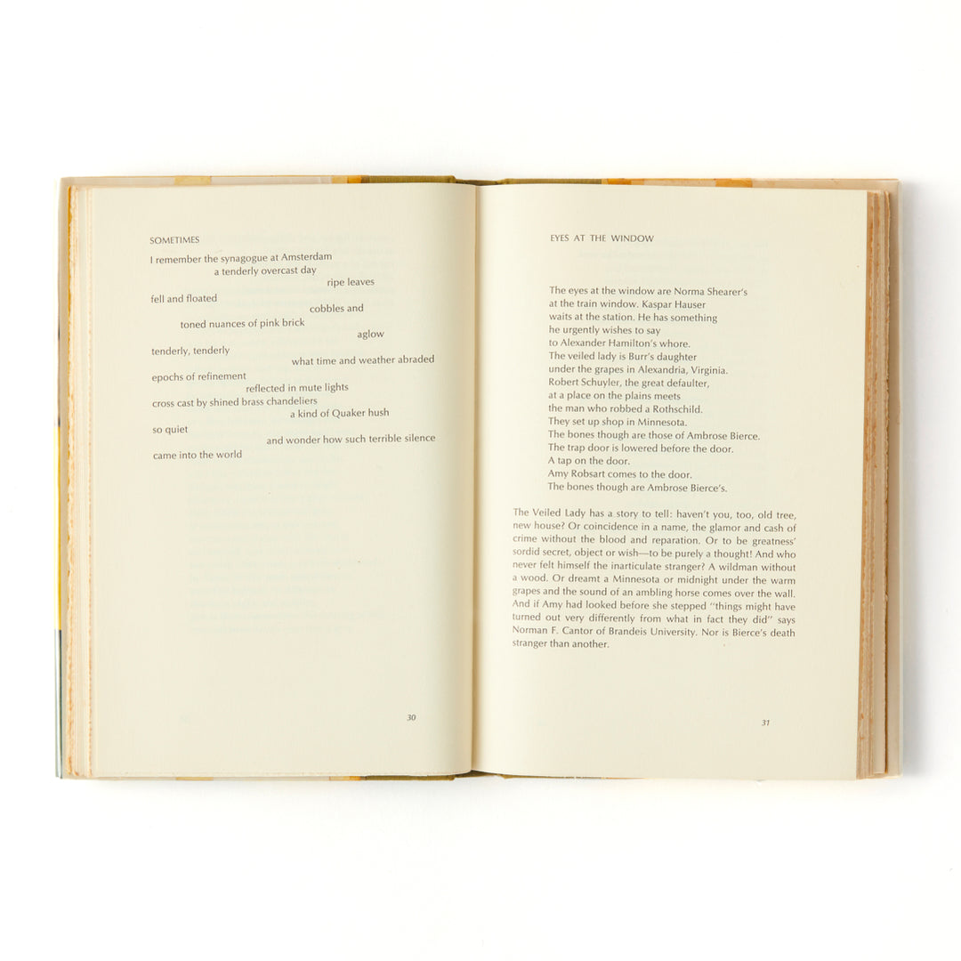 James Schuyler, Hymn to Life, Cover by Fairfield Porter
