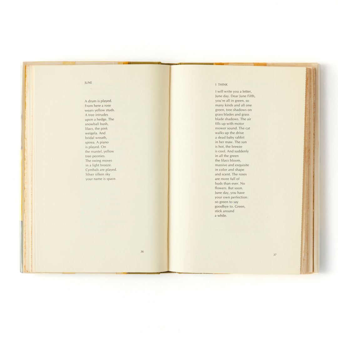 James Schuyler, Hymn to Life, Cover by Fairfield Porter