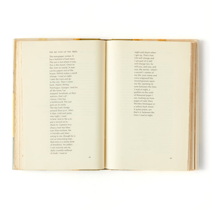 James Schuyler, Hymn to Life, Cover by Fairfield Porter