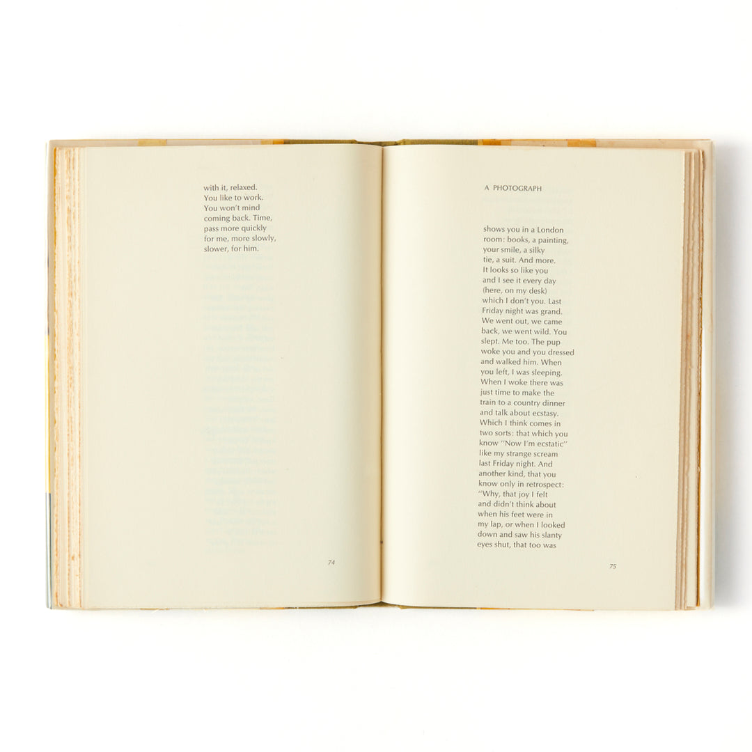James Schuyler, Hymn to Life, Cover by Fairfield Porter