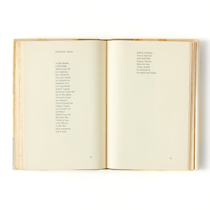 James Schuyler, Hymn to Life, Cover by Fairfield Porter
