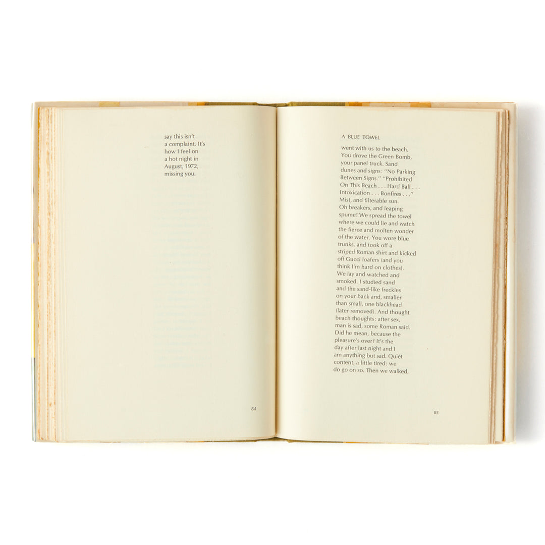 James Schuyler, Hymn to Life, Cover by Fairfield Porter