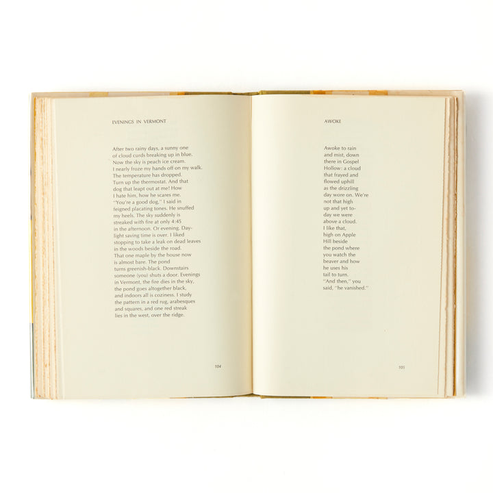 James Schuyler, Hymn to Life, Cover by Fairfield Porter