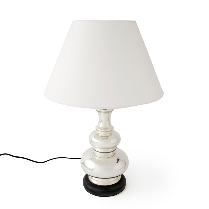 Vintage Mercury Glass Lamp