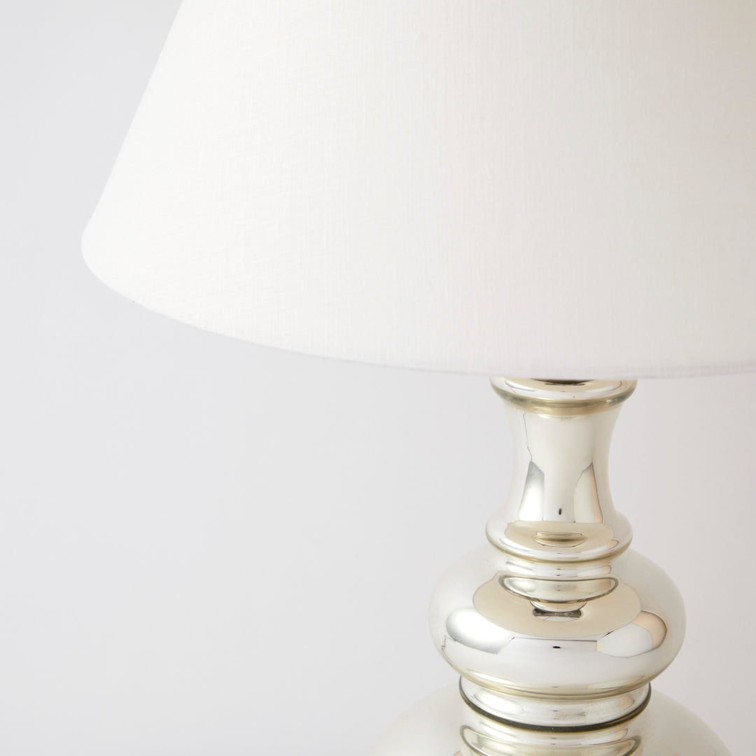 Vintage Mercury Glass Lamp