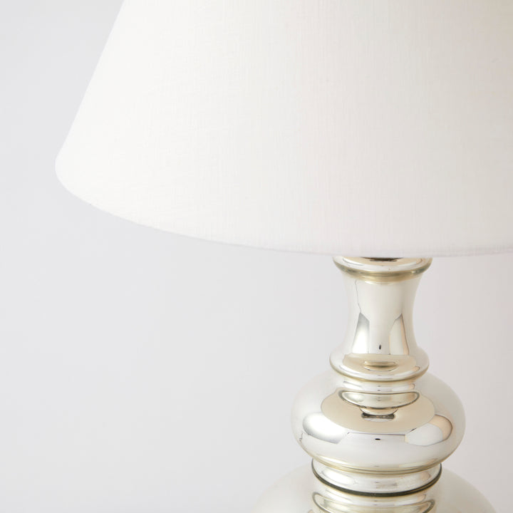 Vintage Mercury Glass Lamp