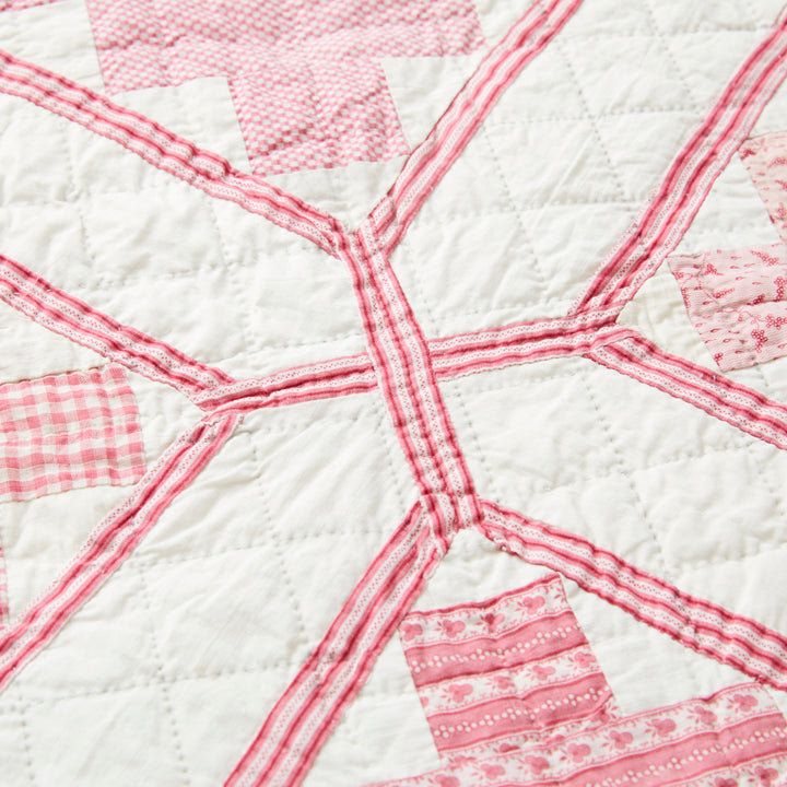 Antique Album of Pinks Quilt, circa 1870