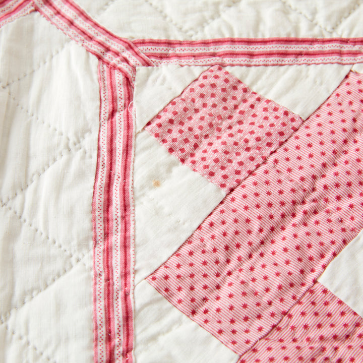 Antique Album of Pinks Quilt, circa 1870