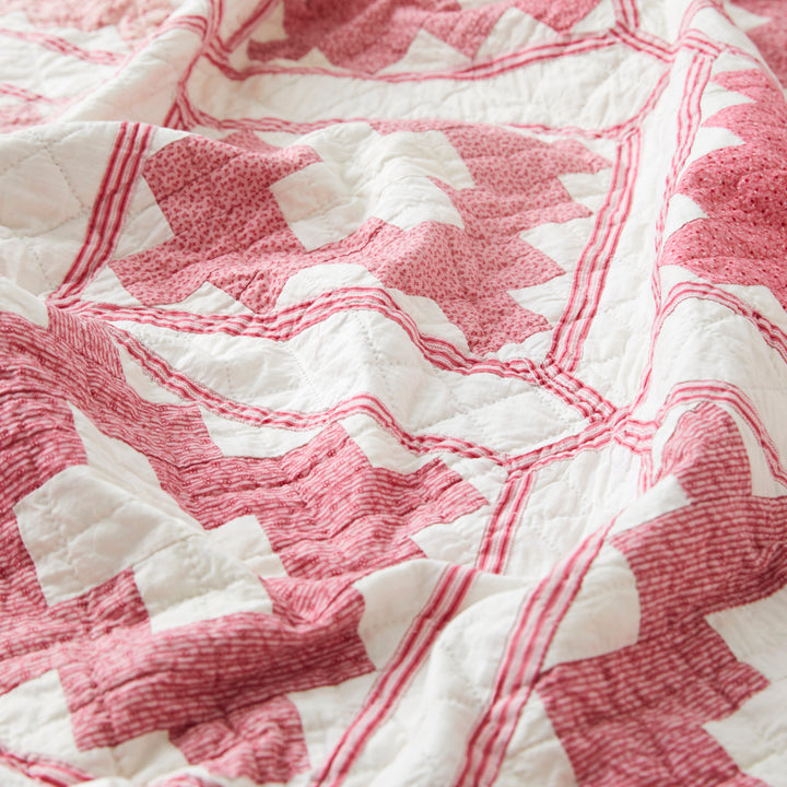 Antique Album of Pinks Quilt, circa 1870