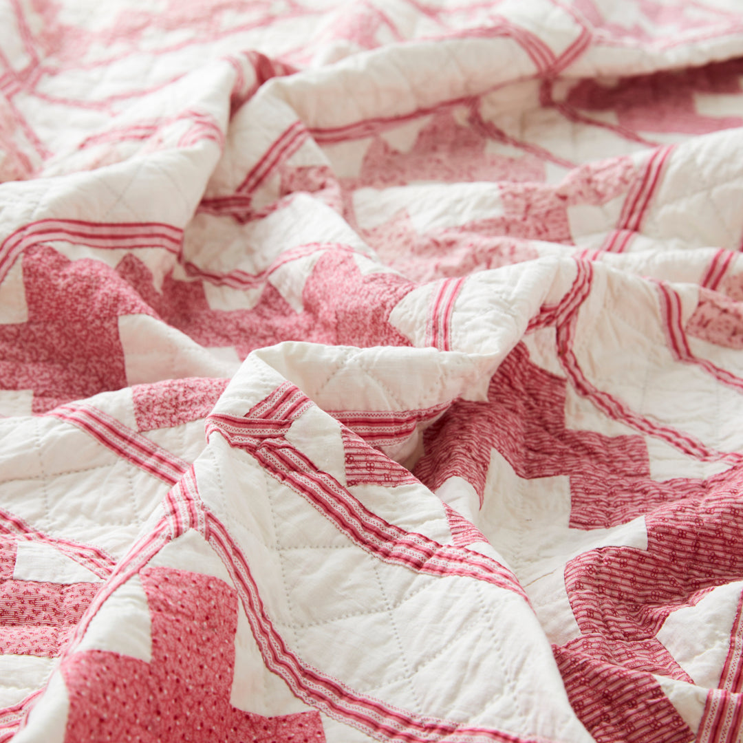 Antique Album of Pinks Quilt, circa 1870