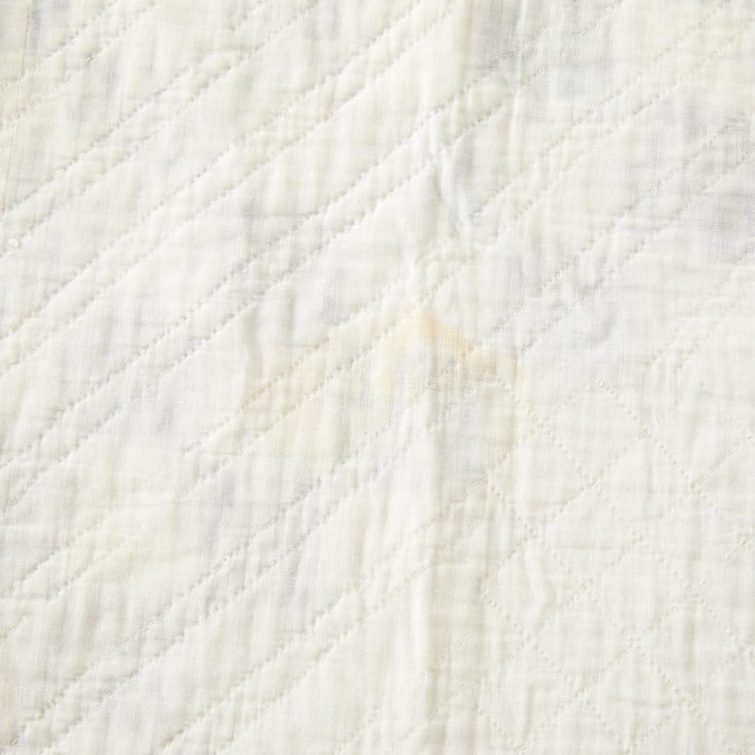 Antique Indigo Irish Chain Quilt, circa 1890-1910