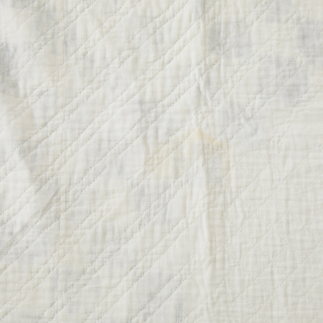 Antique Indigo Irish Chain Quilt, circa 1890-1910