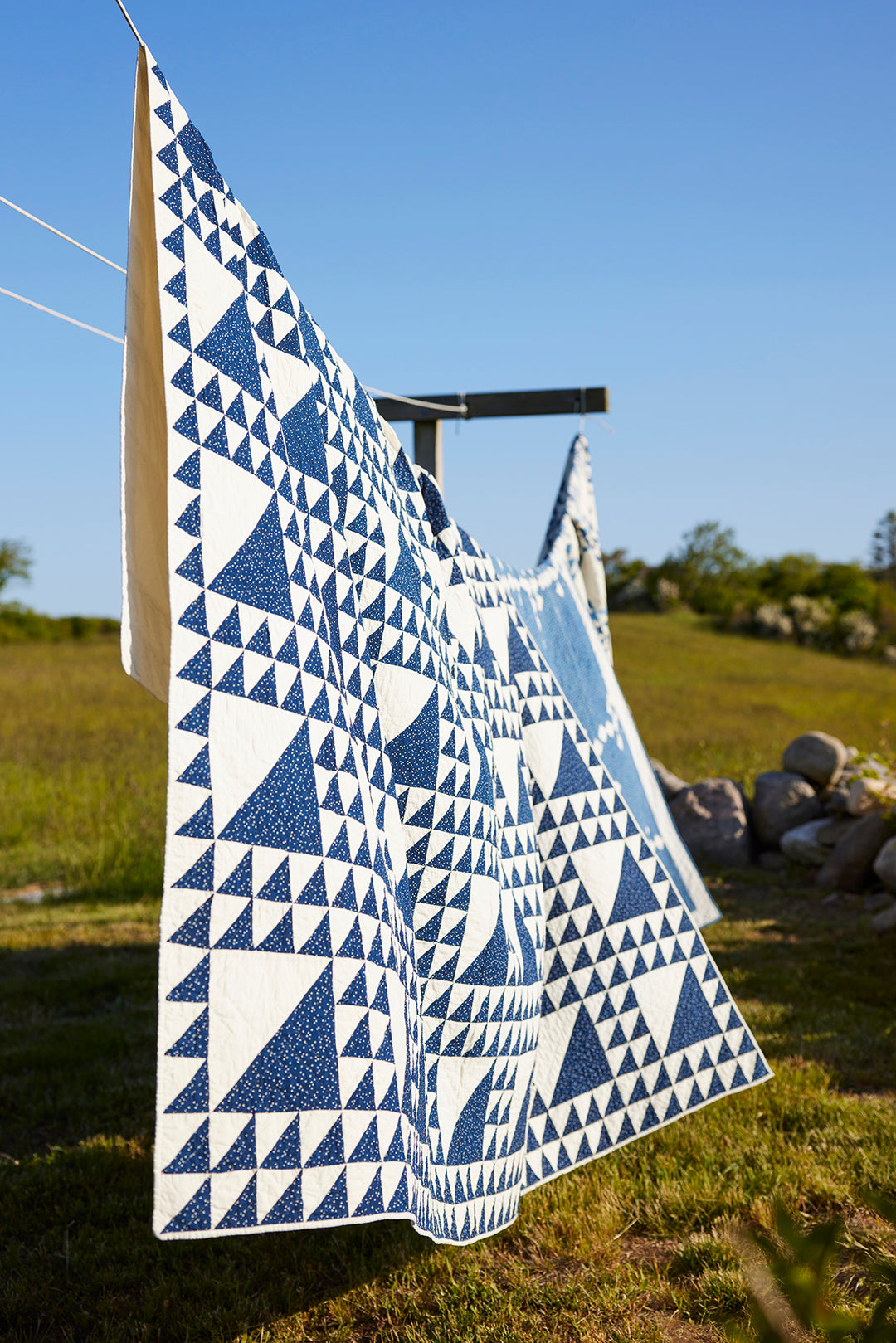 Antique Lady of the Lake Indigo Quilt