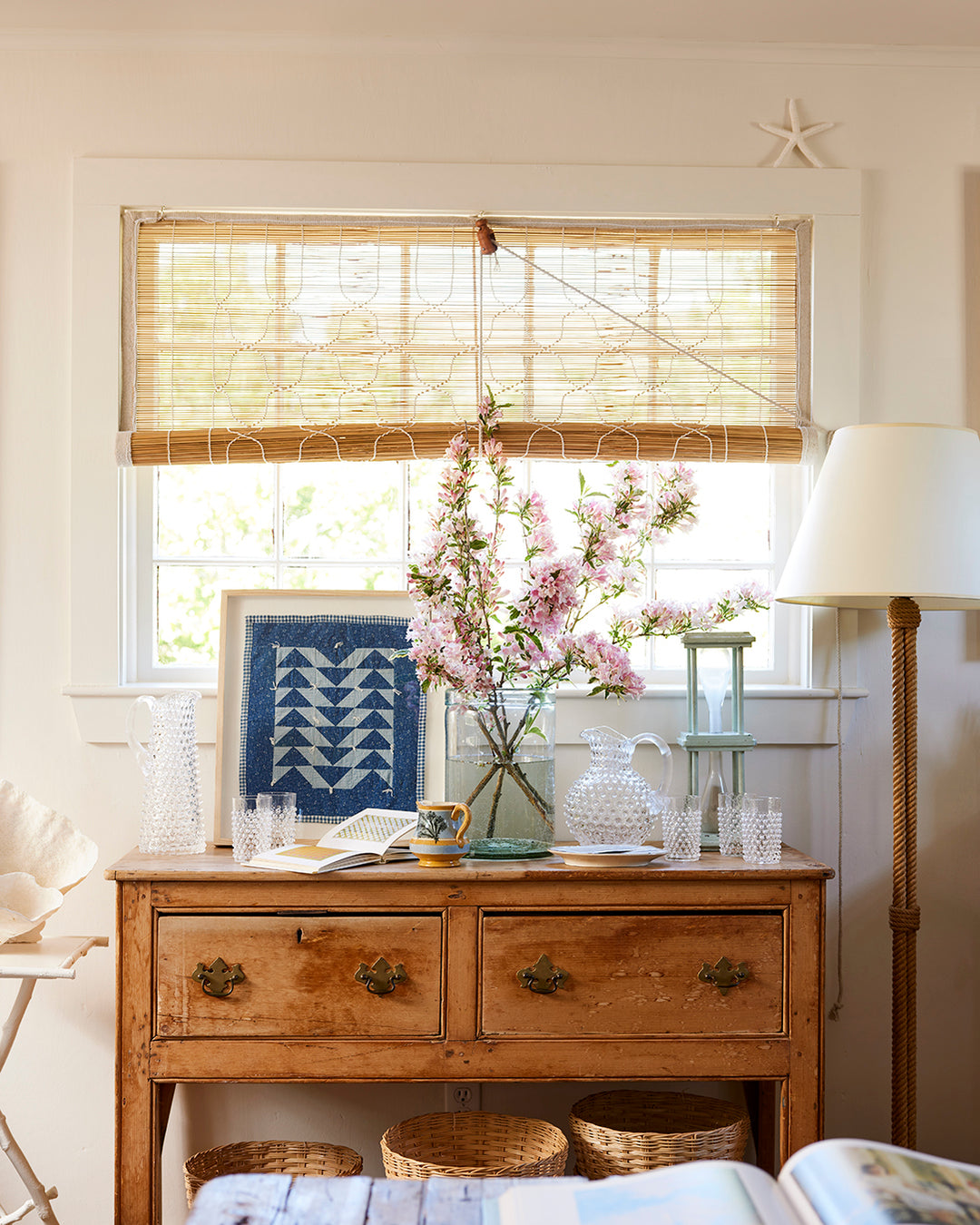Hand Woven Wastepaper Basket