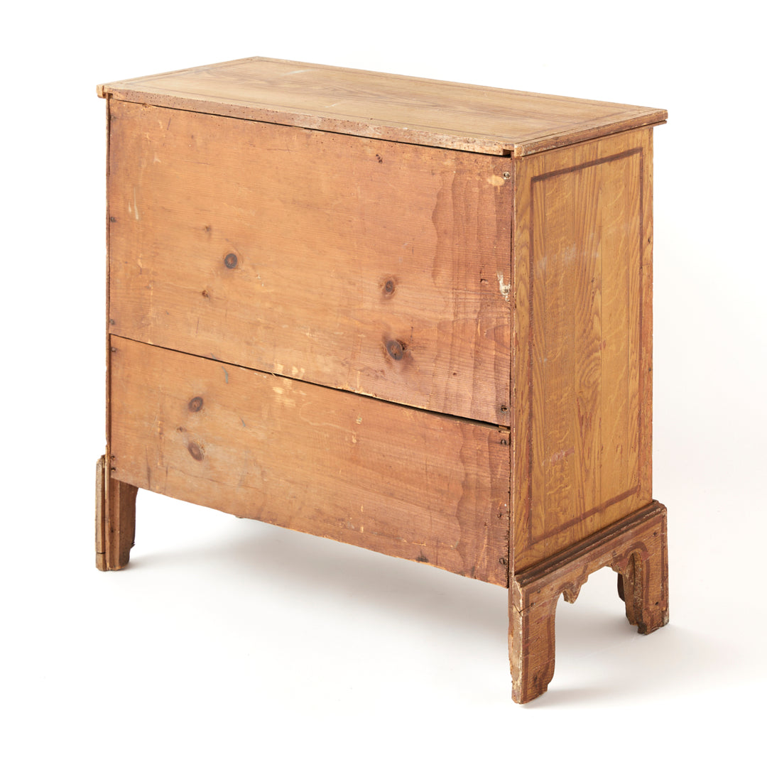 Faux Grain Painted Chest, circa 1840