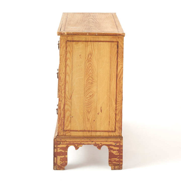 Faux Grain Painted Chest, circa 1840