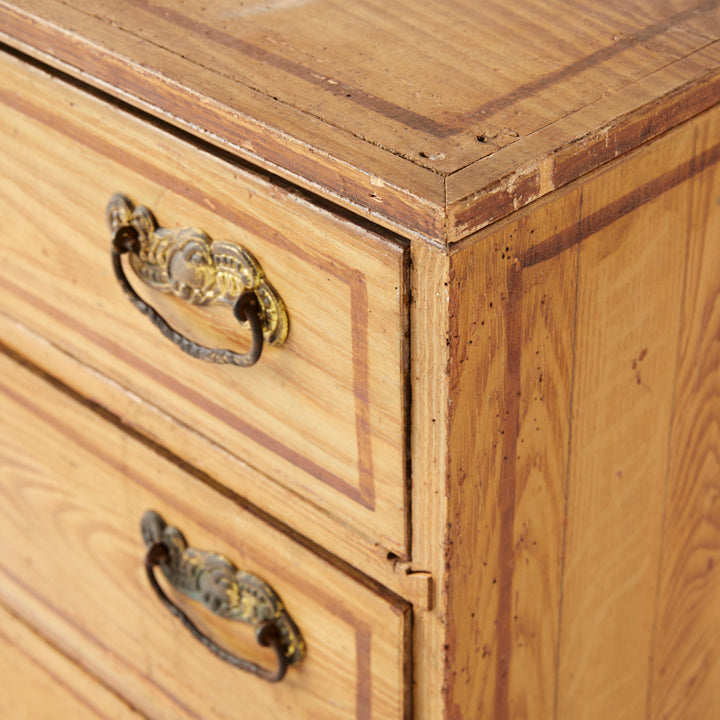 Faux Grain Painted Chest, circa 1840