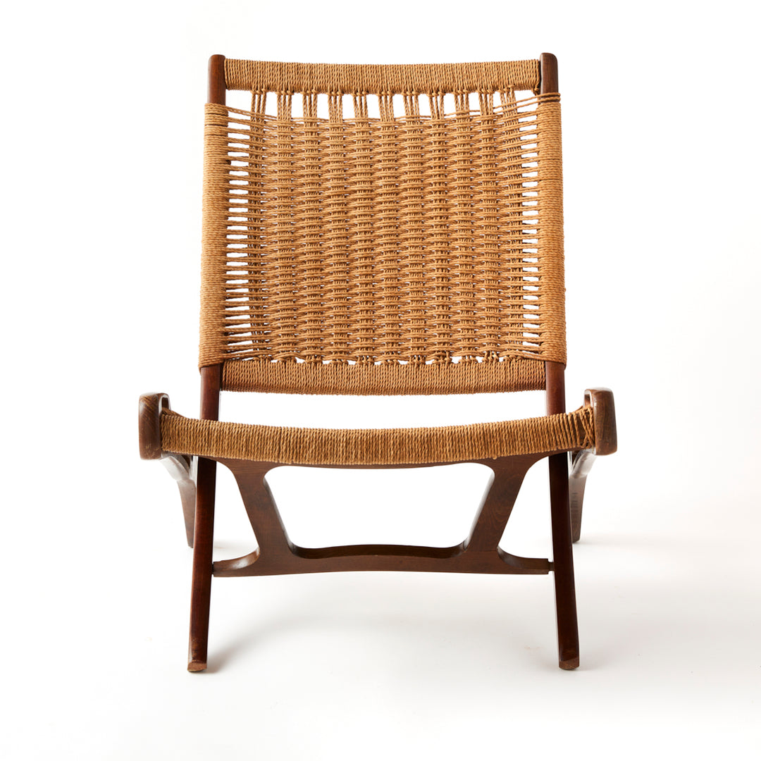 Vintage Folding Rope Chair