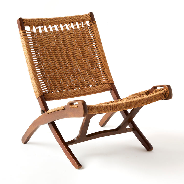 Vintage Folding Rope Chair