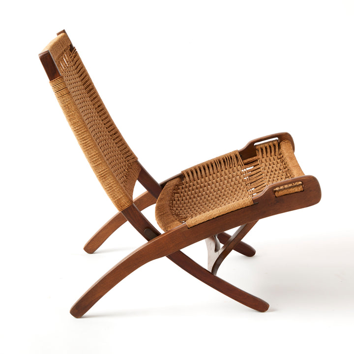 Vintage Folding Rope Chair
