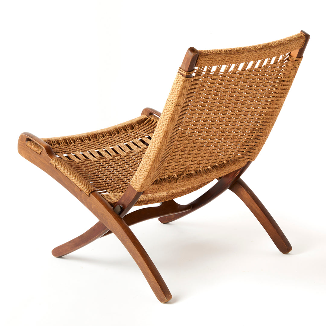 Vintage Folding Rope Chair