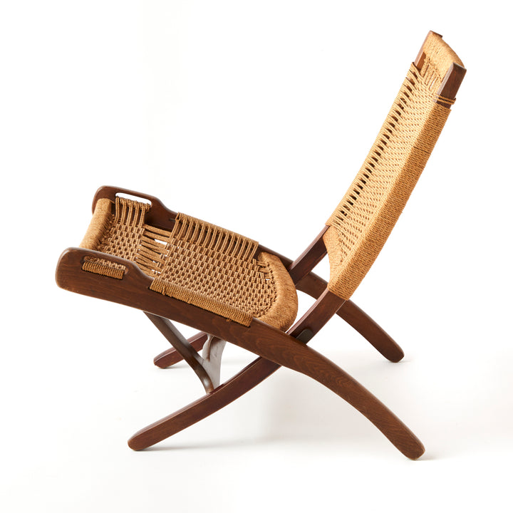 Vintage Folding Rope Chair
