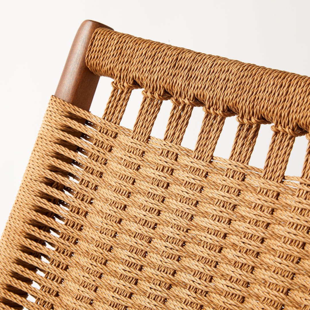 Vintage Folding Rope Chair